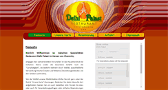 Desktop Screenshot of delhipalast.com